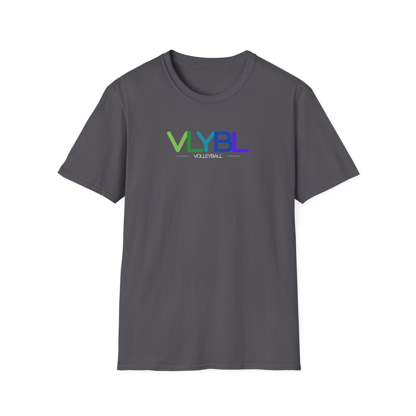 VLYBL- Volleyball (blues) - Unisex Softstyle T-Shirt