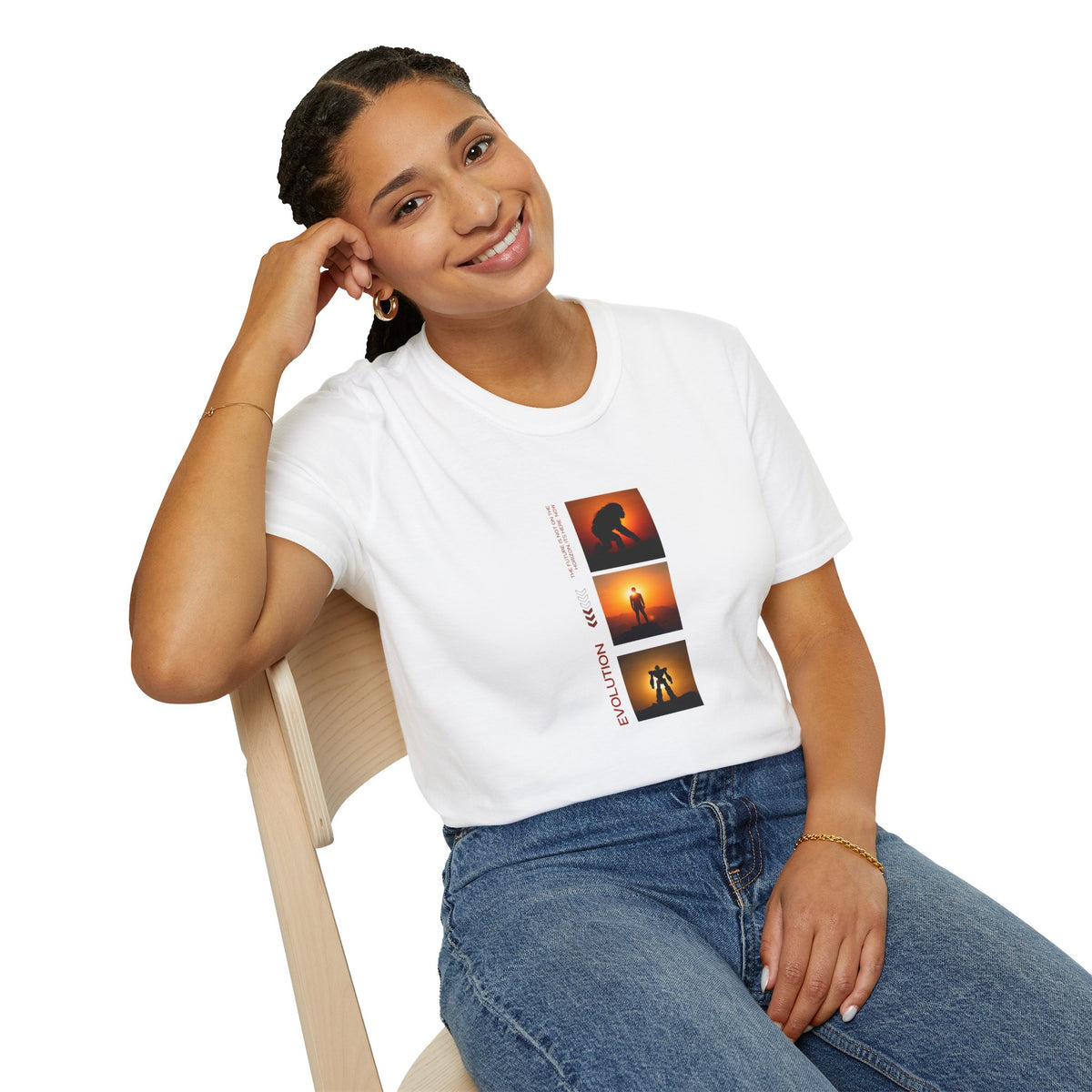 Tech Evolution - Unisex Softstyle T-Shirt