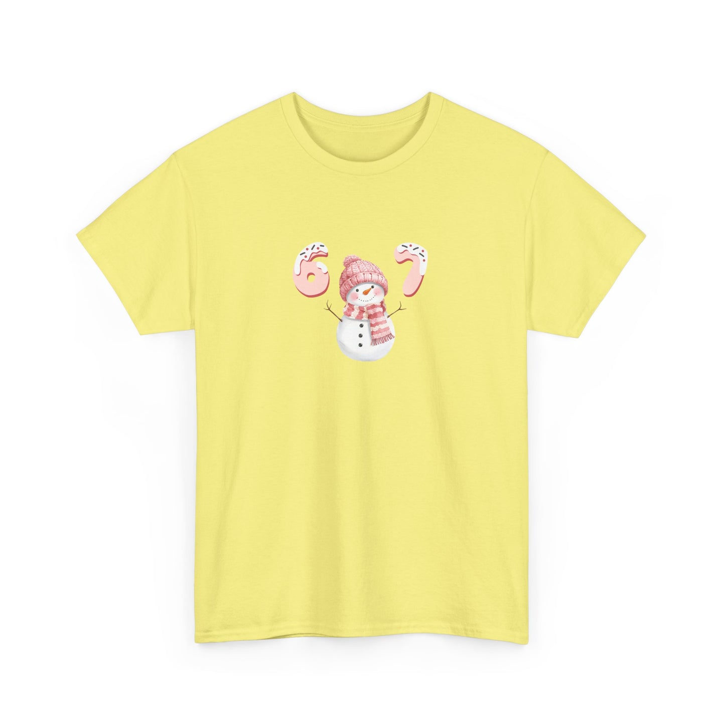 Snowman 6-7  - Unisex Heavy Cotton Tee