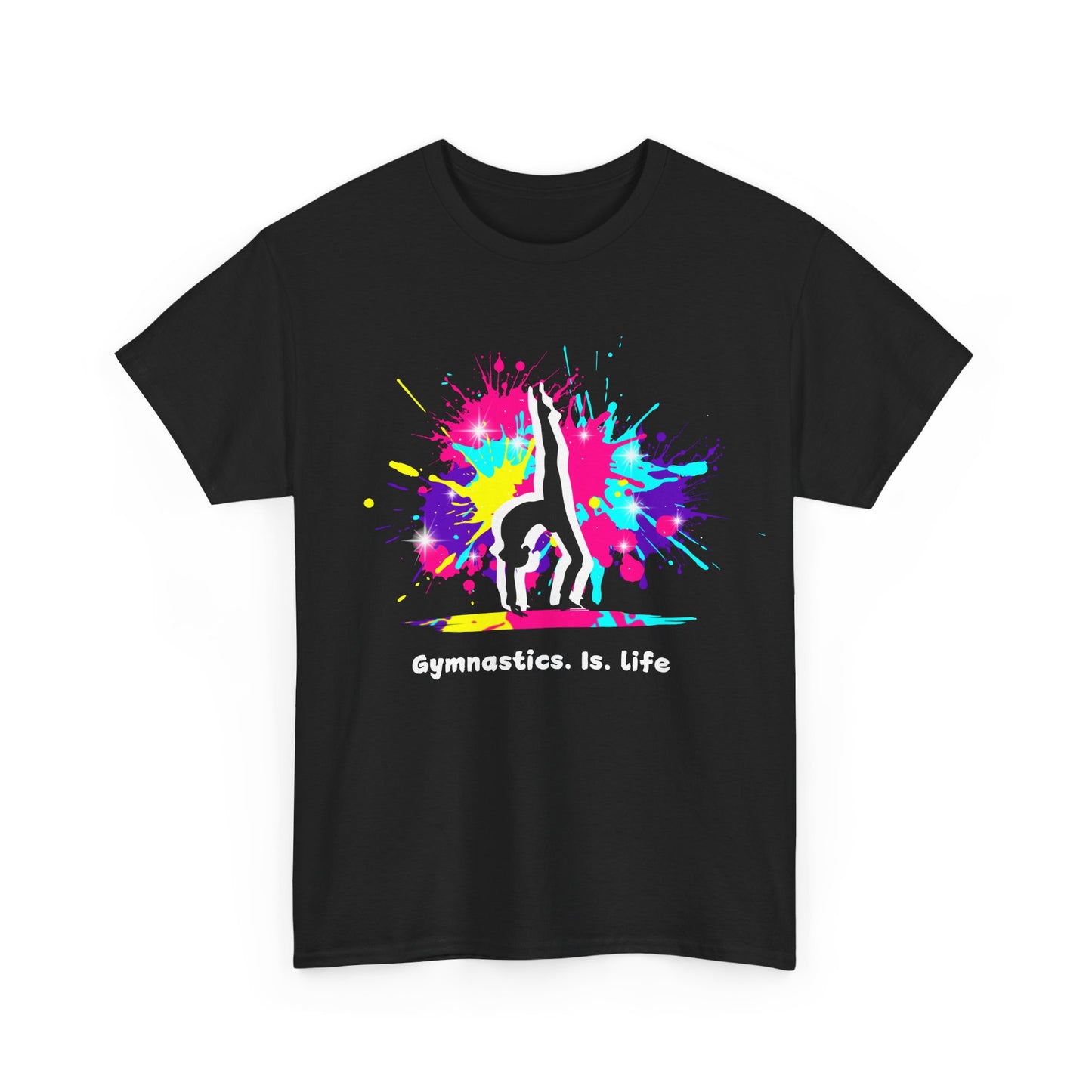 Gymnastics. Is. Life  - Unisex Heavy Cotton Tee