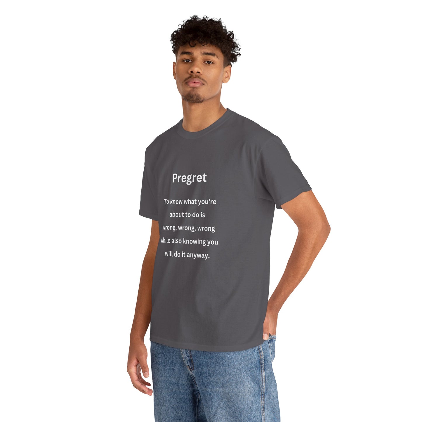 Pregret - Urban Words - Unisex Heavy Cotton Tee