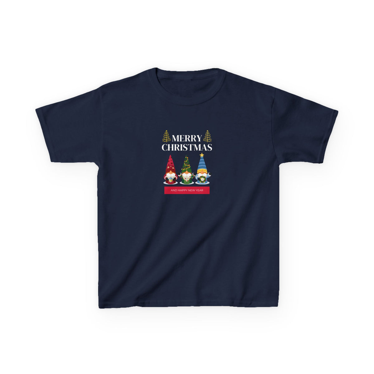 Merry Christmas 3 gnomes - Youth/Kids Heavy Cotton Tee
