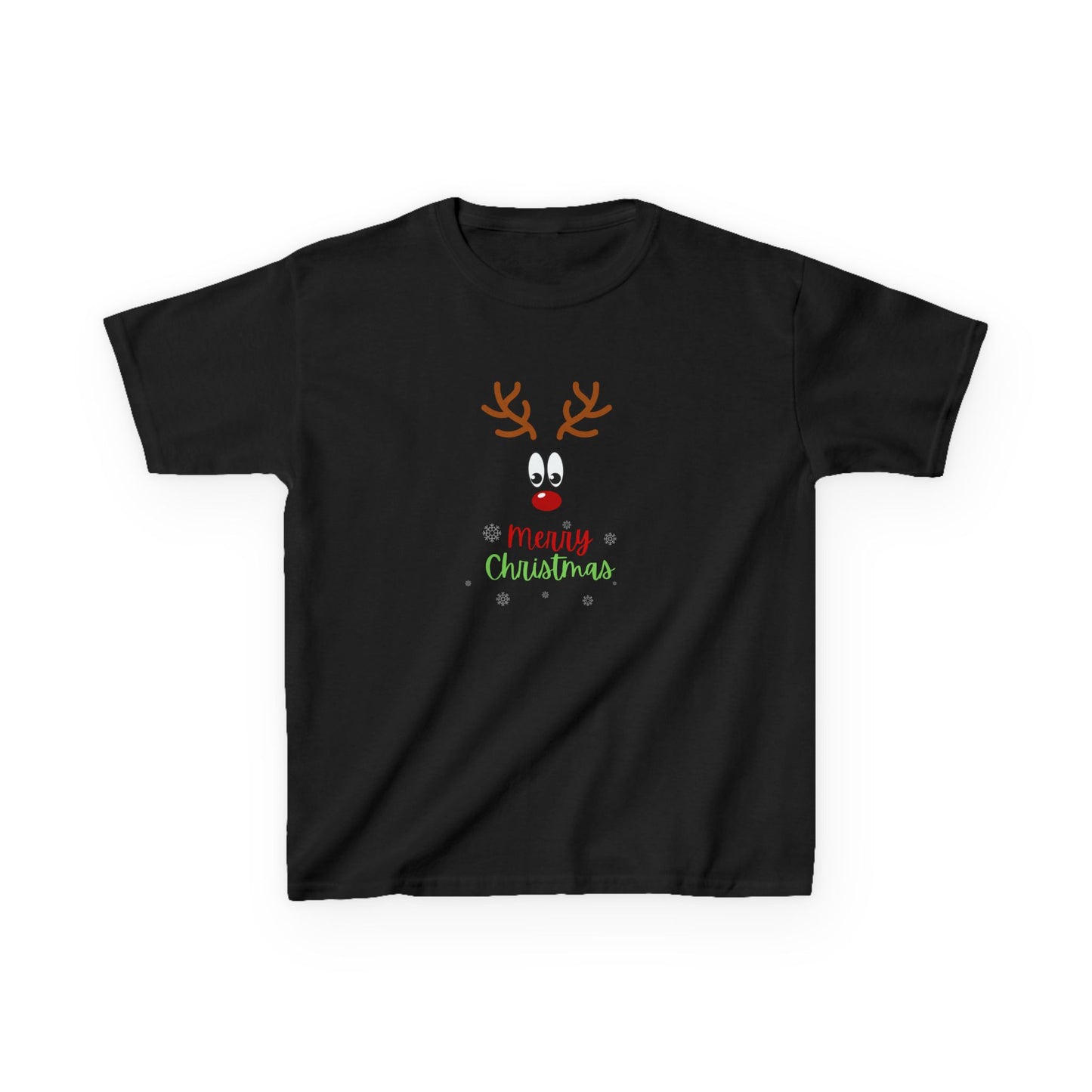 Rudolf Christmas - Youth / Kids Heavy Cotton™ Tee