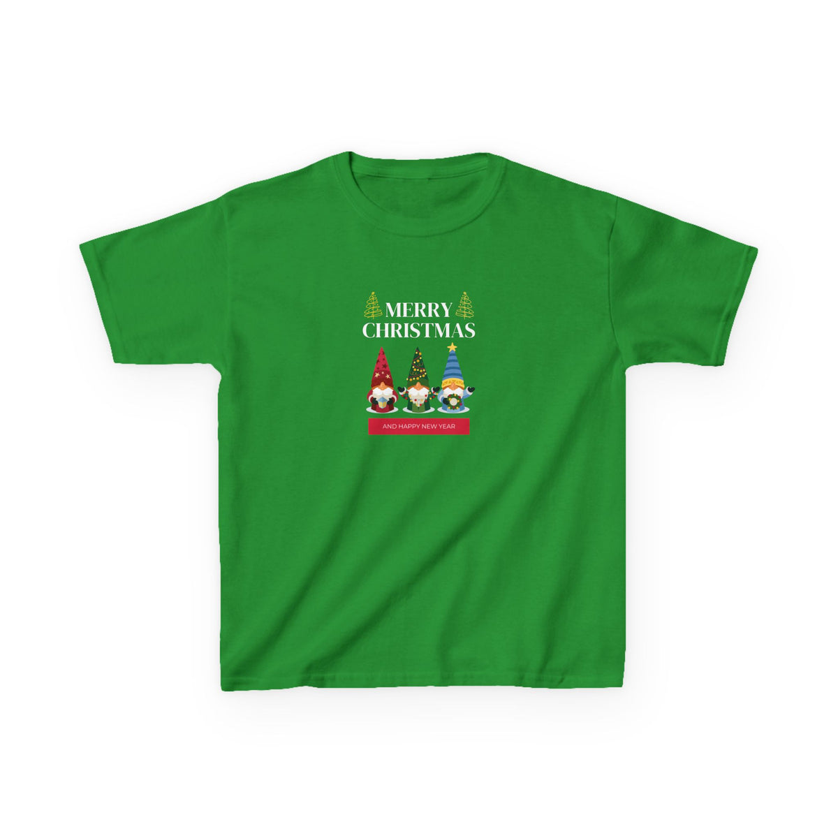 Merry Christmas 3 gnomes - Youth/Kids Heavy Cotton Tee