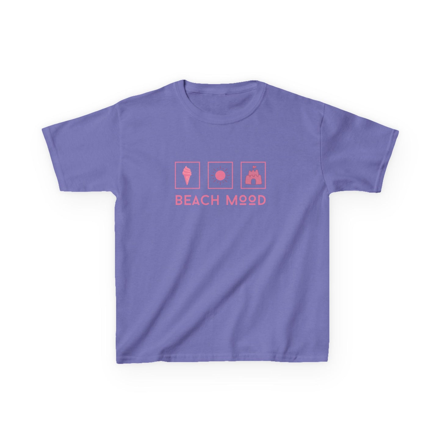Beach Moods (pink) - Youth / Kids Heavy Cotton™ Tee