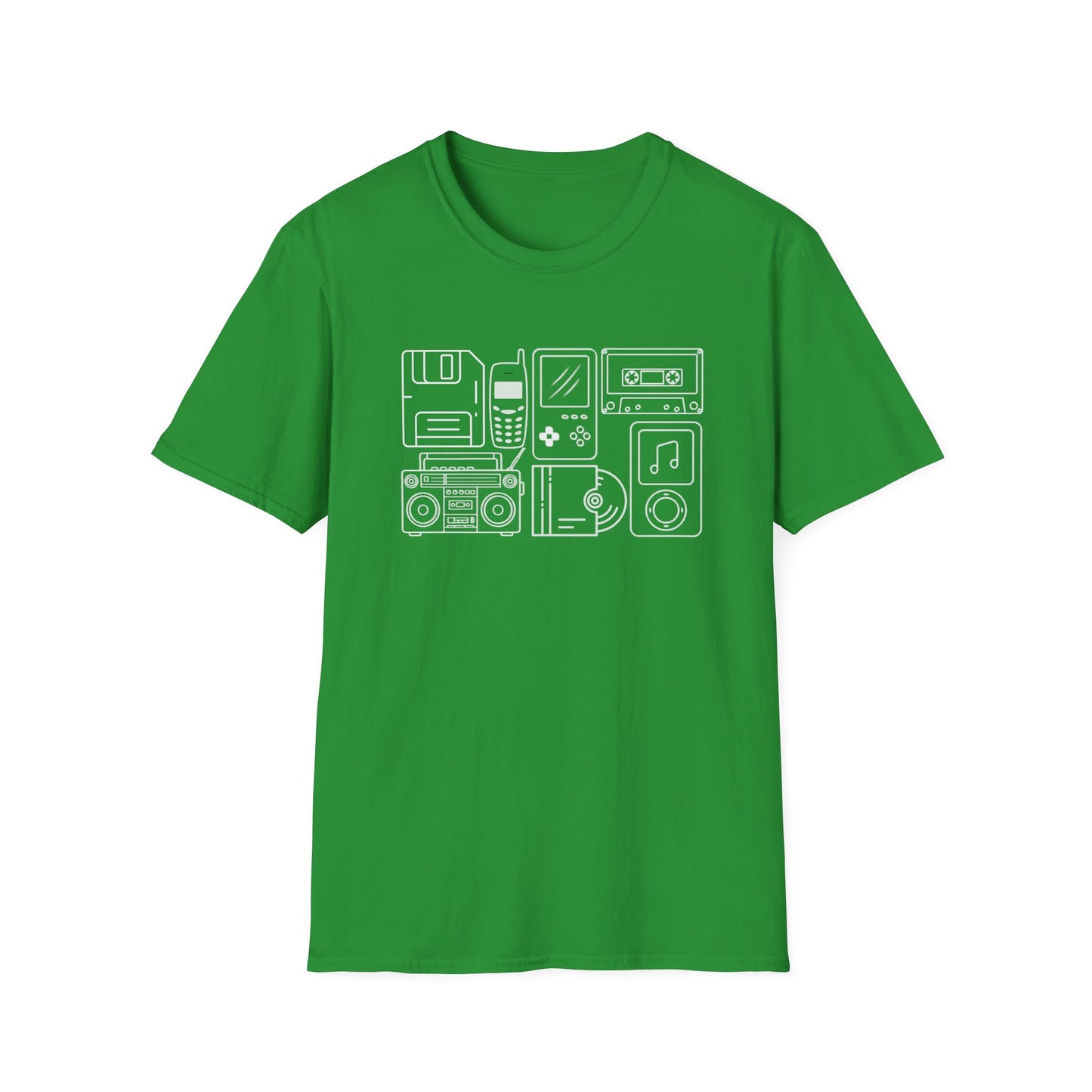 Retro Tech Gear - Unisex Softstyle T-Shirt