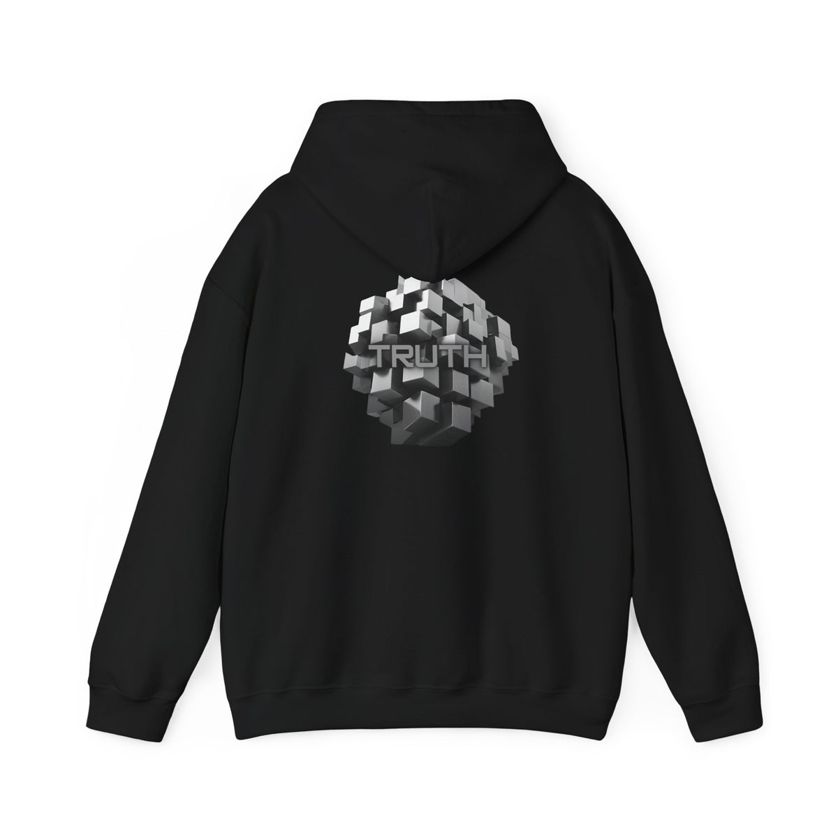 Truth (printed on back) - Statement Graphic - Unisex Heavy Blend™ Hooded Sweatshirt