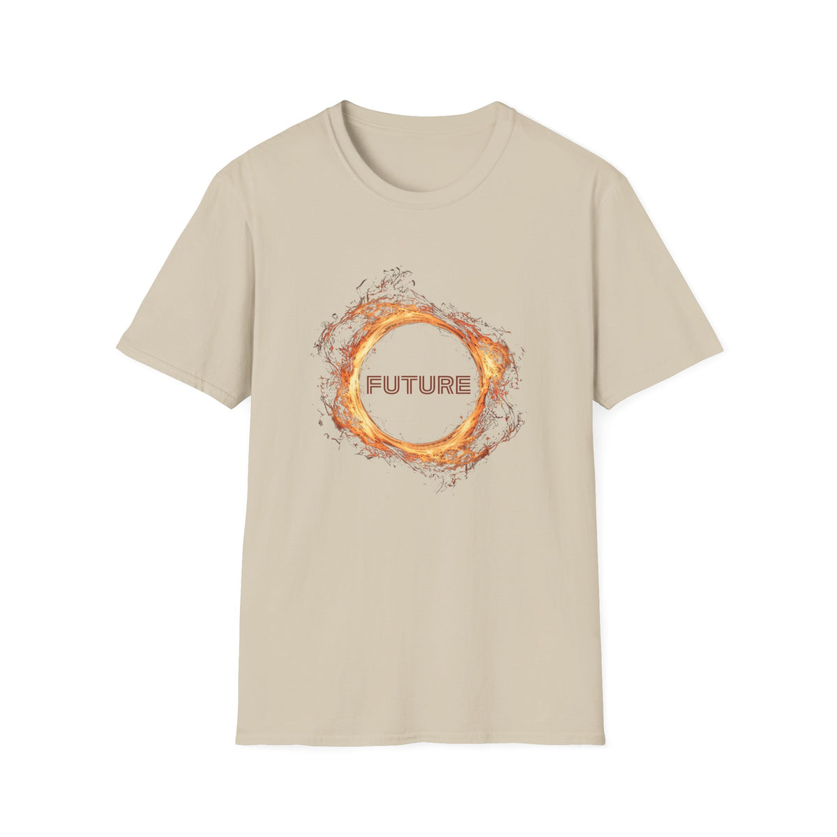 Future (flame) - Unisex Softstyle T-Shirt