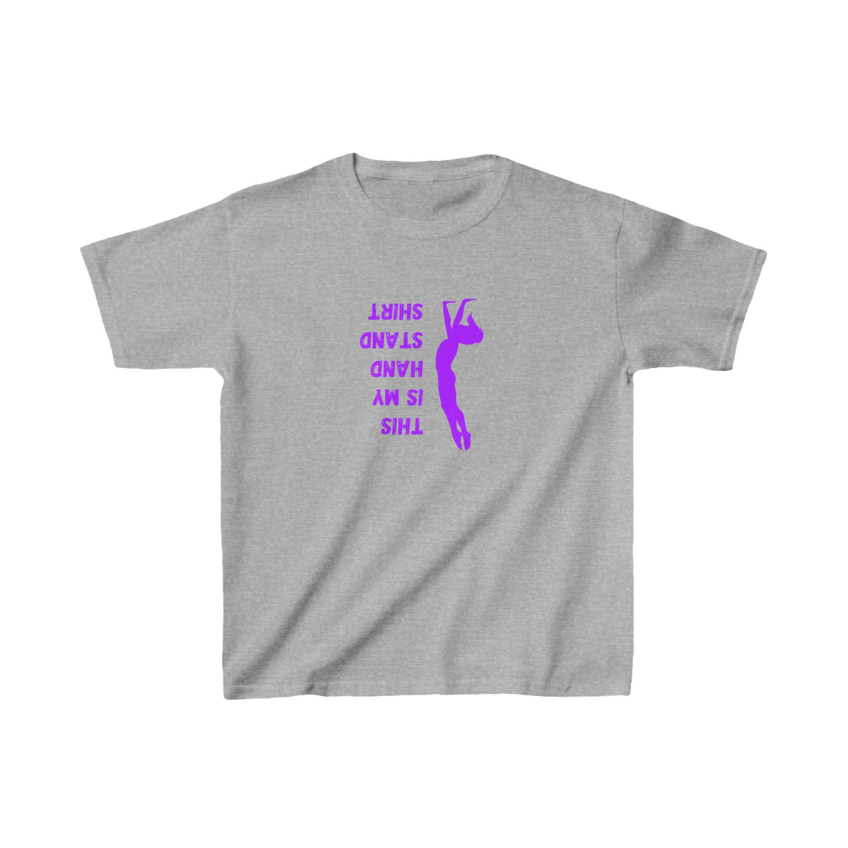 This is my handstand shirt (female) - Youth / Kids Heavy Cotton™ Tee