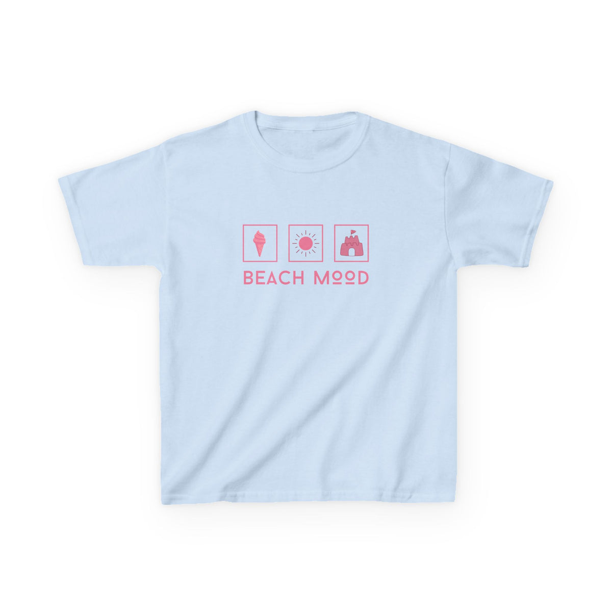 Beach Moods (pink) - Youth / Kids Heavy Cotton™ Tee