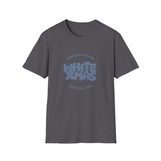 White Xmas - Unisex Softstyle T-Shirt