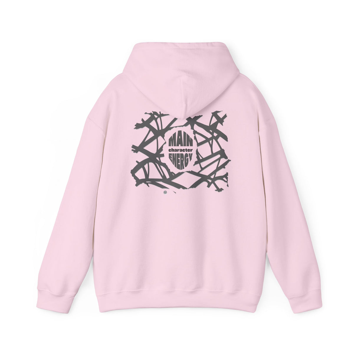 Main Character Energy (printed on back) - Modern Vibes - Unisex Heavy Blend™ Hooded Sweatshirt