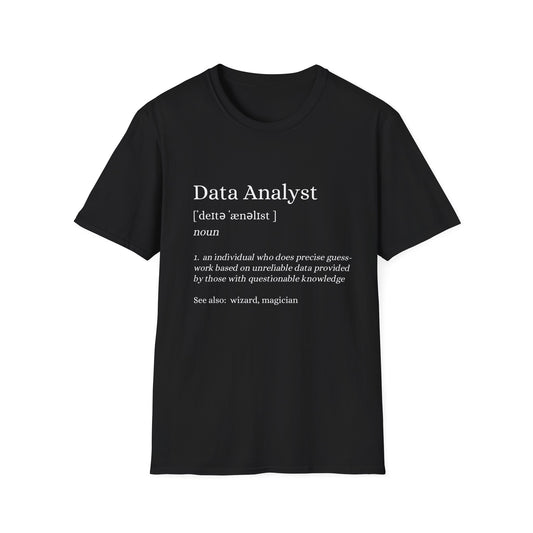 Data Analyst - Tech - Unisex Softstyle T-Shirt