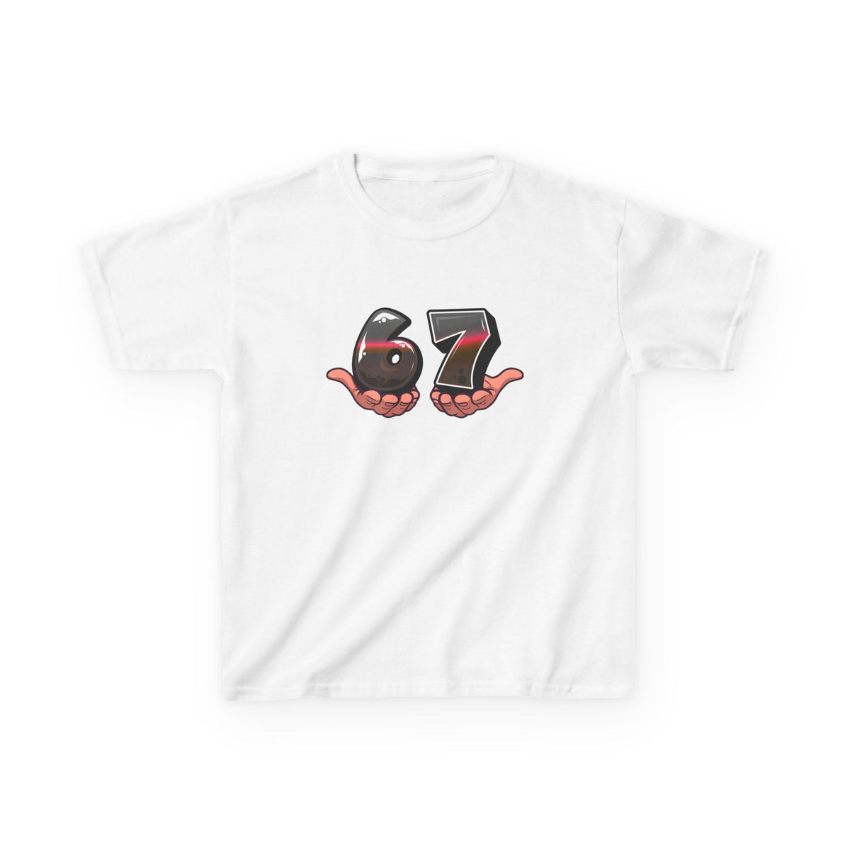 6-7 (black) - Youth / Kids Heavy Cotton™ Tee