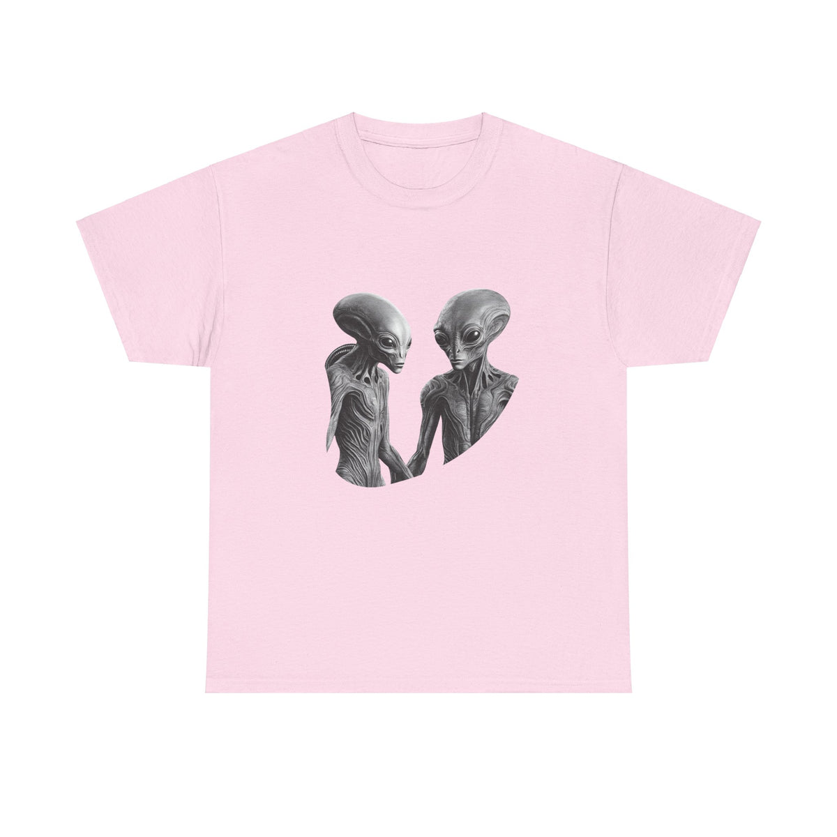 Aliens - Statement Graphic - Unisex Heavy Cotton Tee