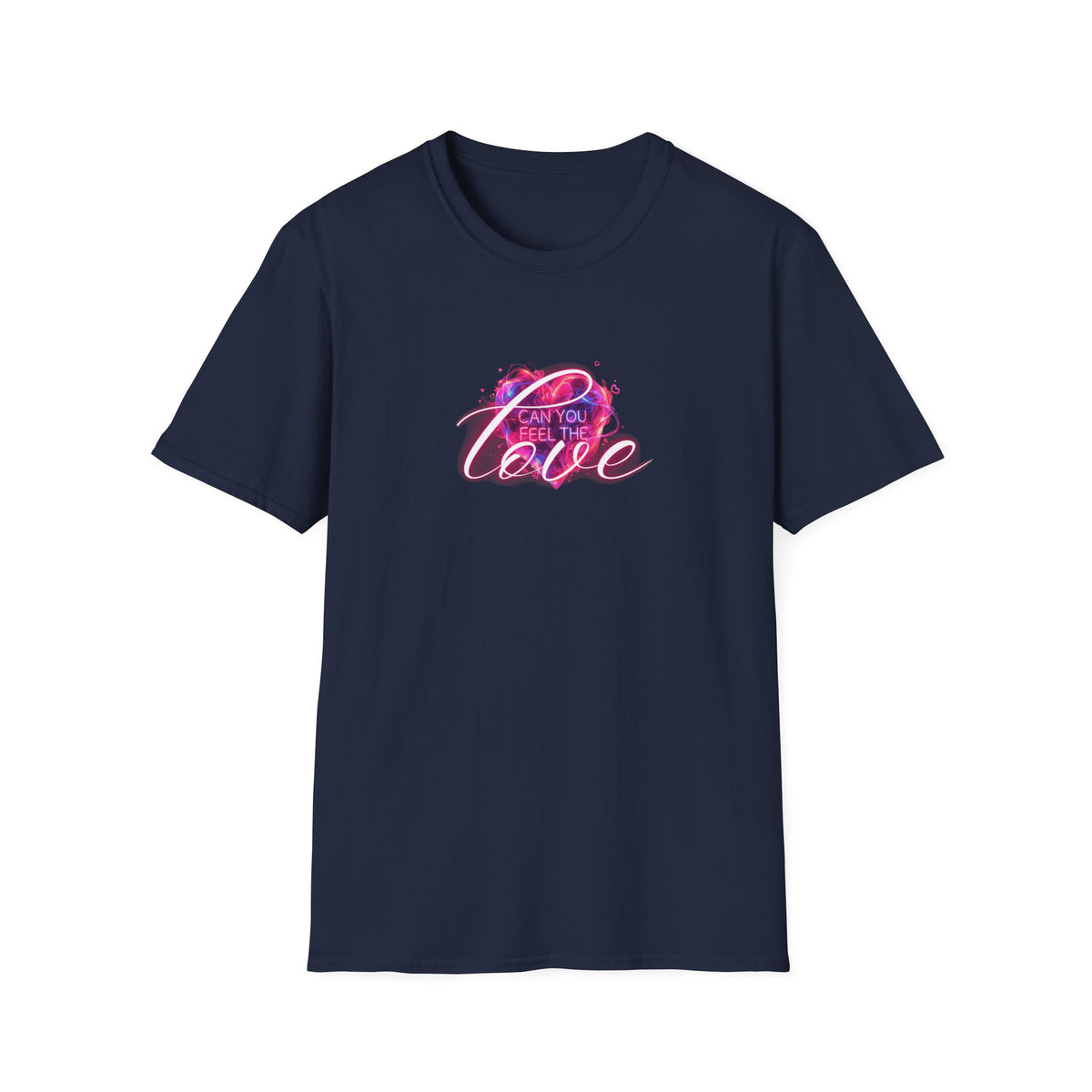 Can you feel the Love - Unisex Softstyle T-Shirt