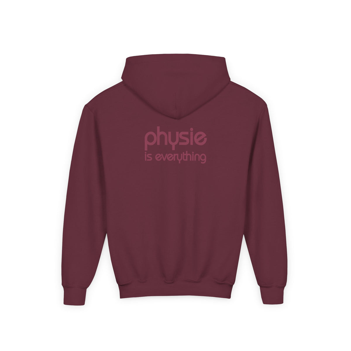 Physie is life (printed on back) - Youth Heavy Blend Hoodie