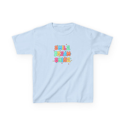 Smile Dream Shine - Youth / Kids Heavy Cotton™ Tee