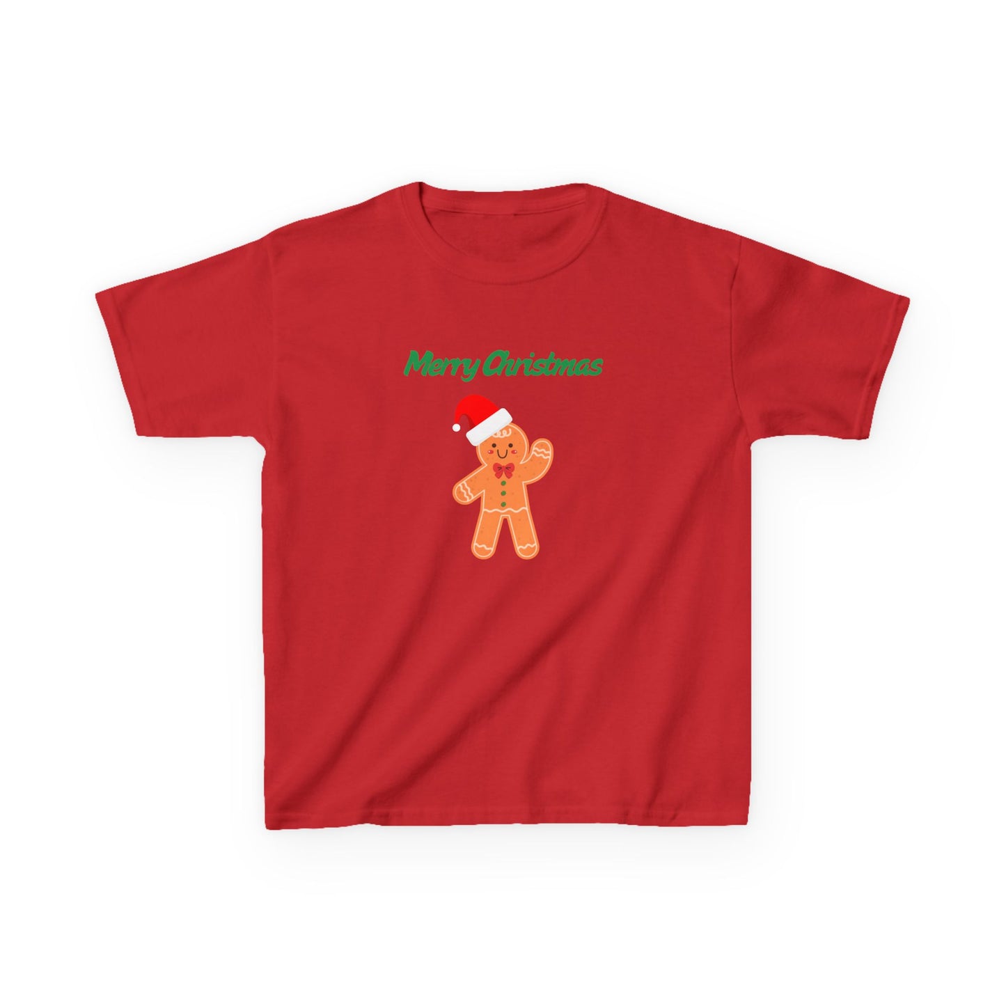 Gingerbread Man Christmas - Youth / Kids Heavy Cotton™ Tee