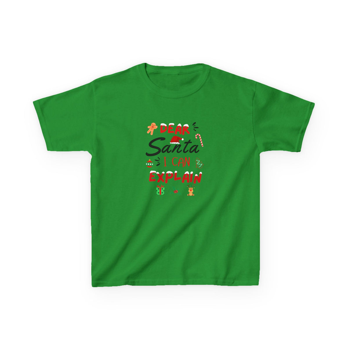 Dear Santa, I can explain - Youth/Kids Heavy Cotton Tee