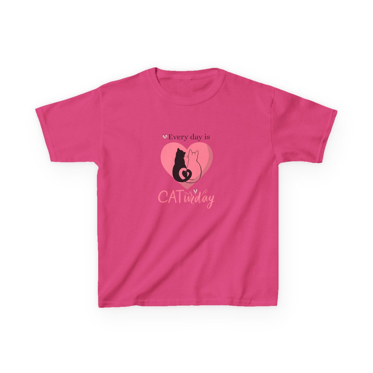 Every day is CATurday - Youth / Kids Heavy Cotton™ Tee
