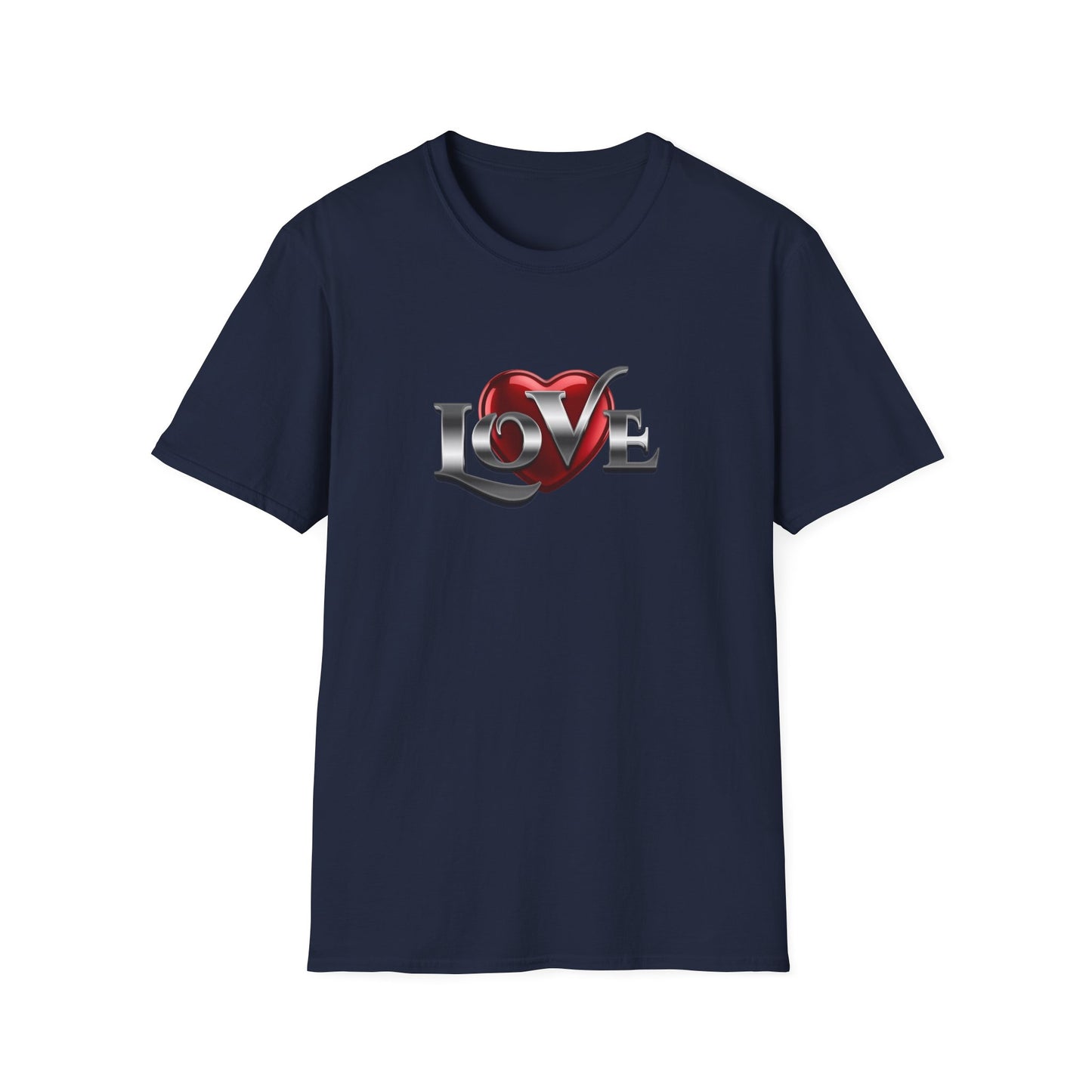 Silver Love - Unisex Softstyle T-Shirt