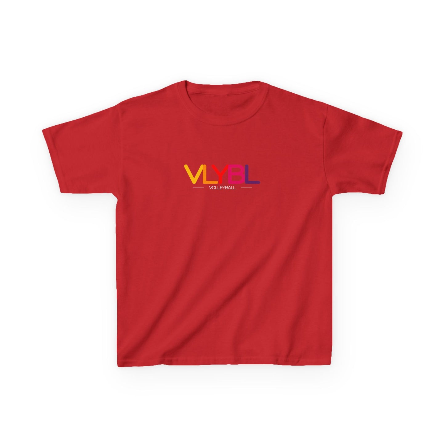 VLYBL Volleyball (reds) - Youth / Kids Heavy Cotton™ Tee