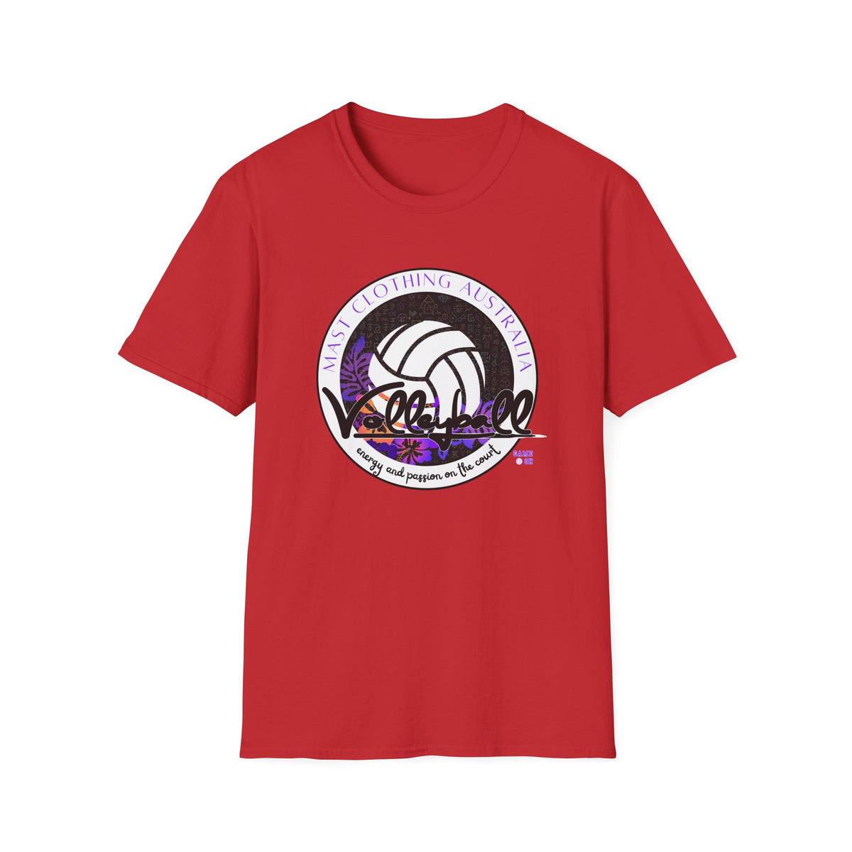 Volleyball graphic - Unisex Softstyle T-Shirt