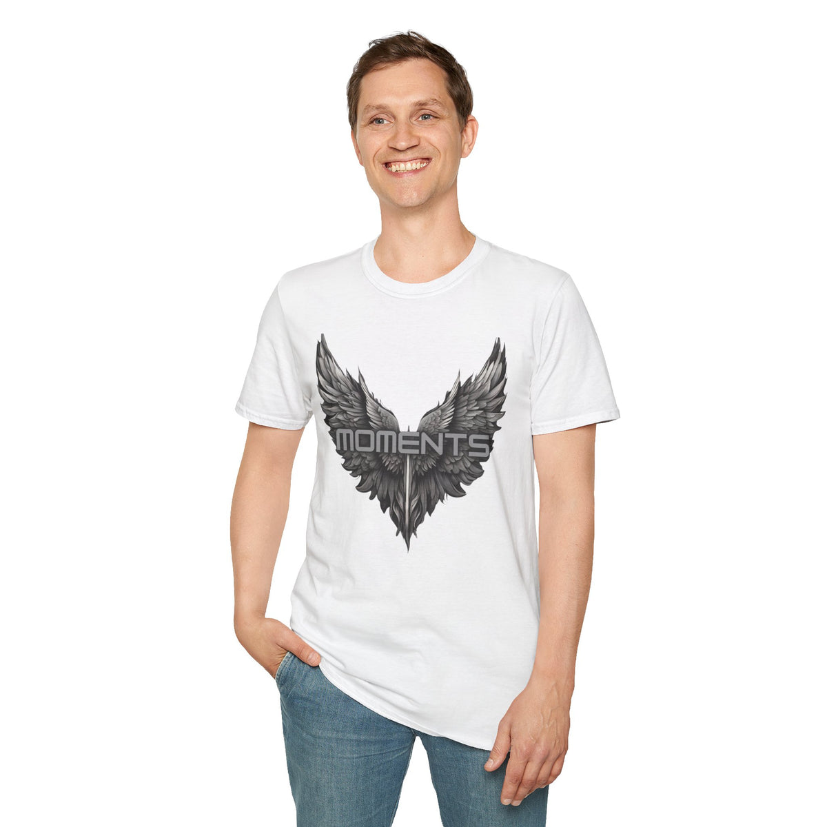 Moments - Statement Graphic - Unisex Softstyle T-Shirt
