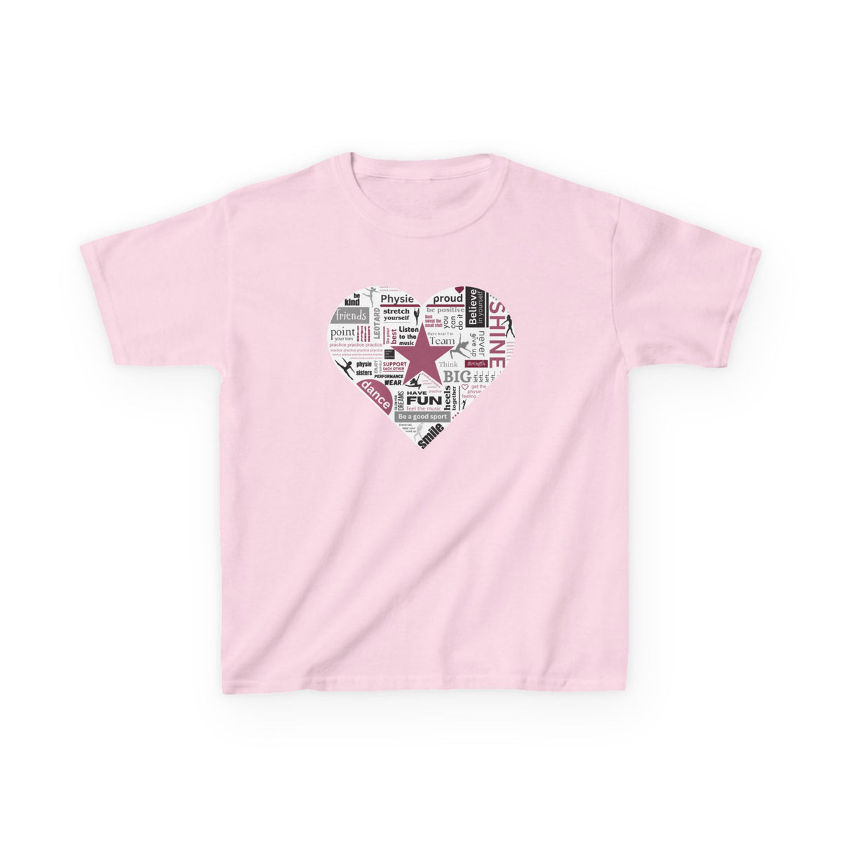 Physie Inspiration Heart - Youth / Kids Heavy Cotton™ Tee