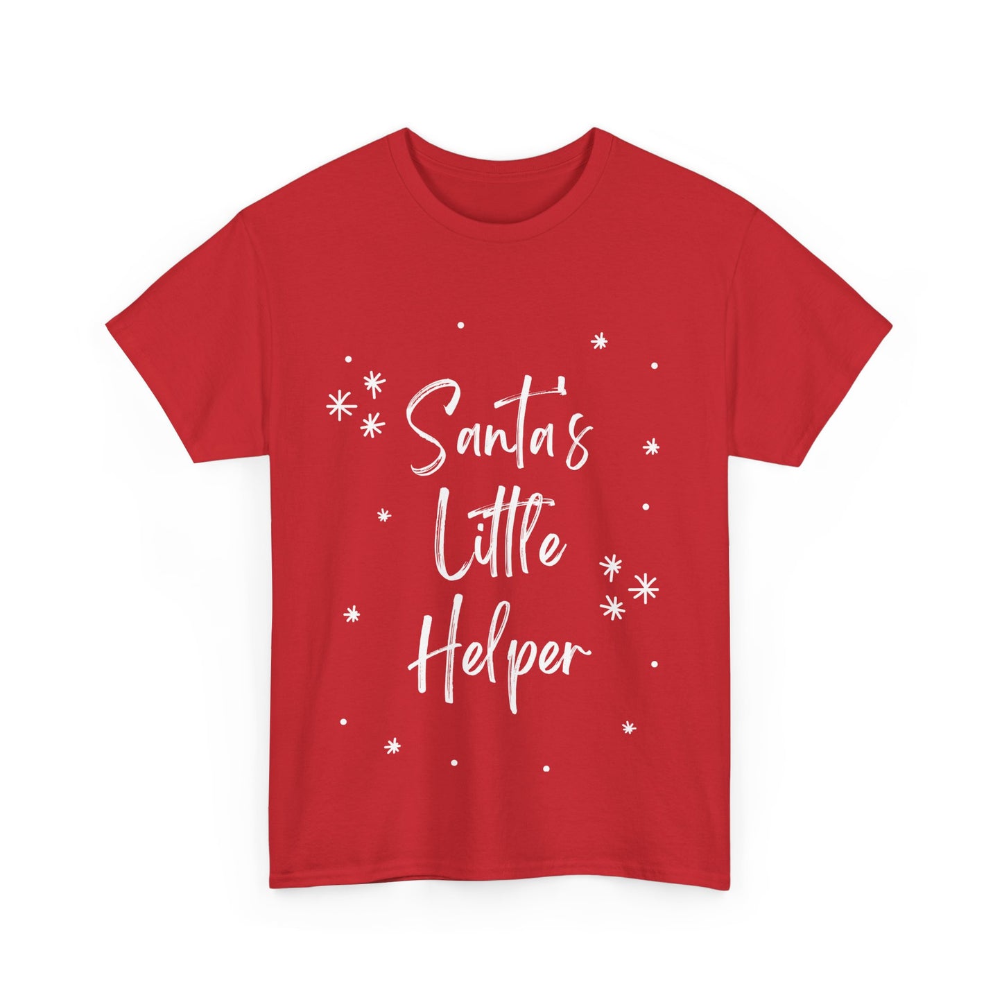 Santa's little helper Christmas - Unisex Heavy Cotton Tee
