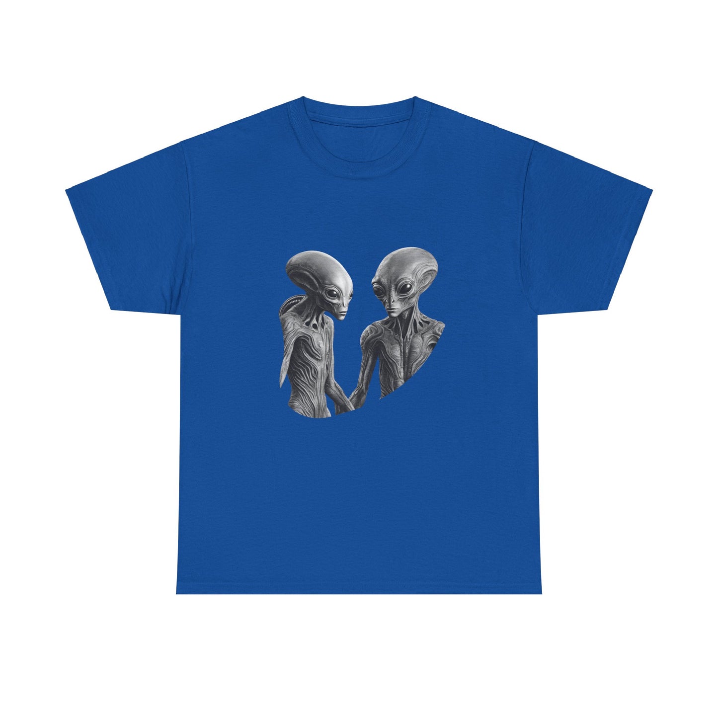 Aliens - Statement Graphic - Unisex Heavy Cotton Tee