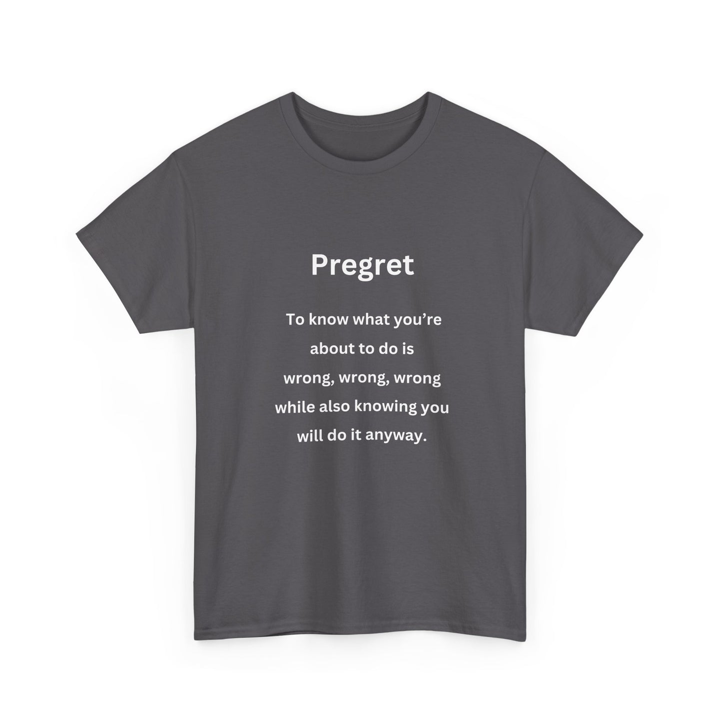 Pregret - Urban Words - Unisex Heavy Cotton Tee