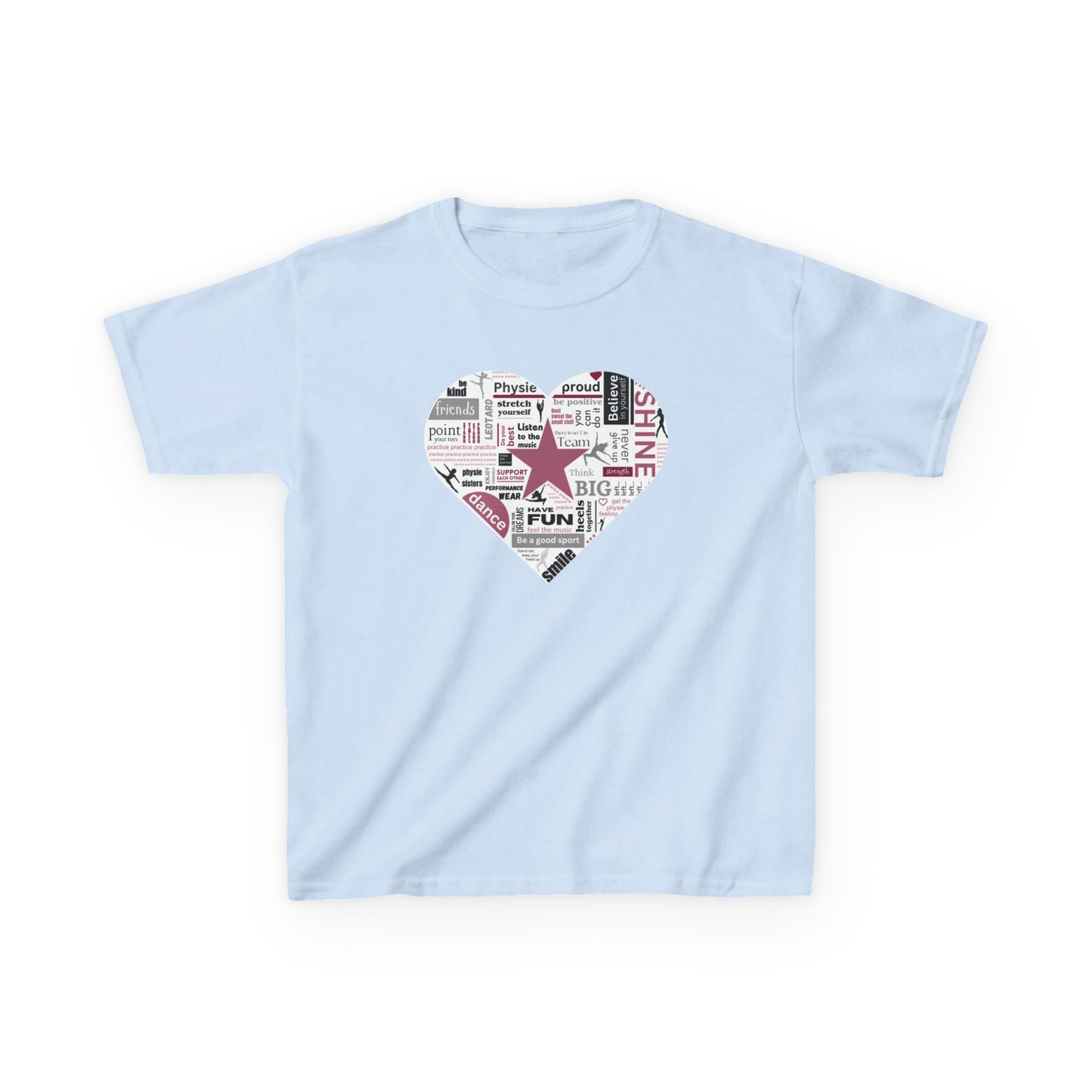 Physie Inspiration Heart - Youth / Kids Heavy Cotton™ Tee