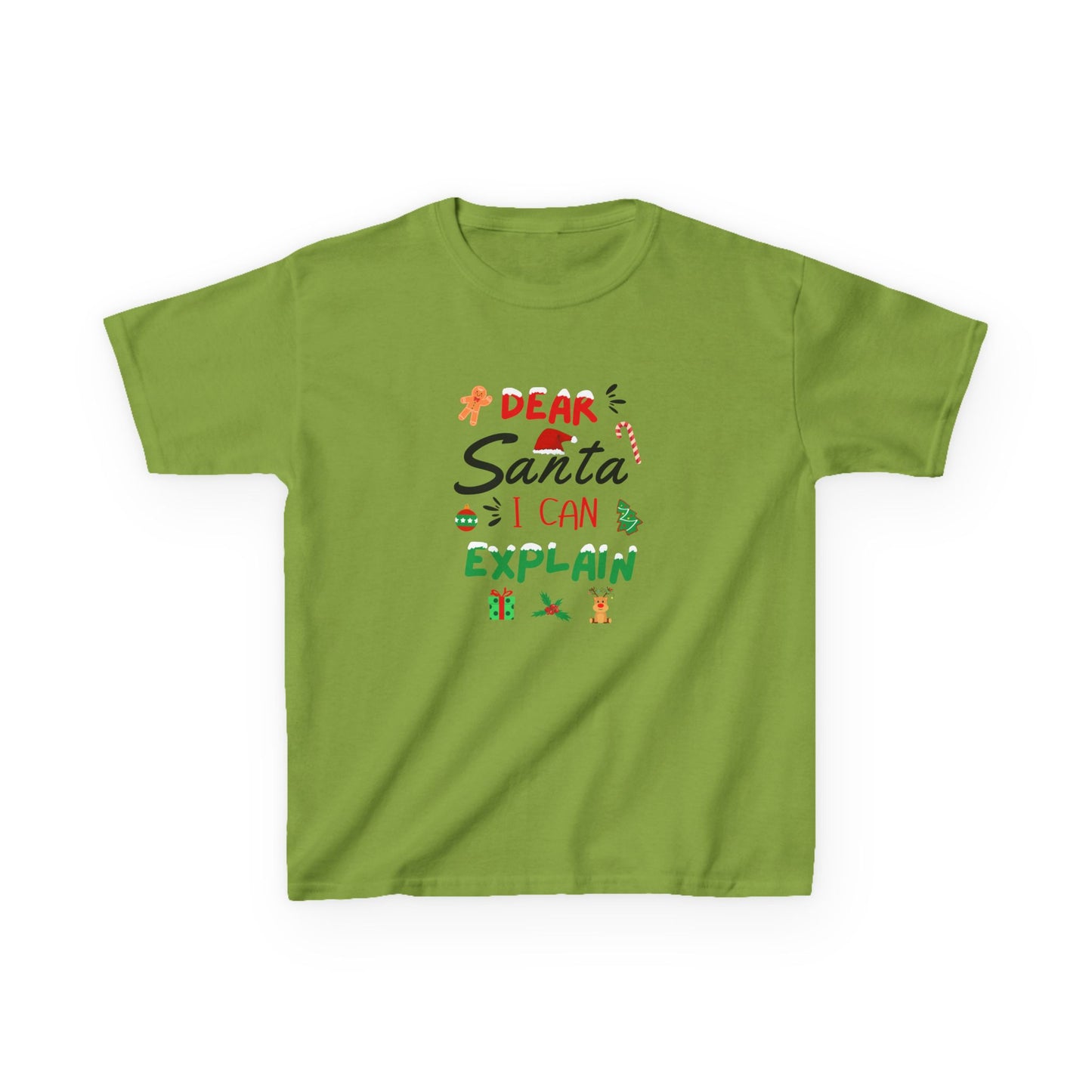 Dear Santa, I can explain - Youth/Kids Heavy Cotton Tee