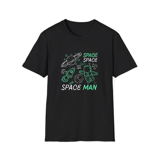 Space Man - Unisex Softstyle T-Shirt
