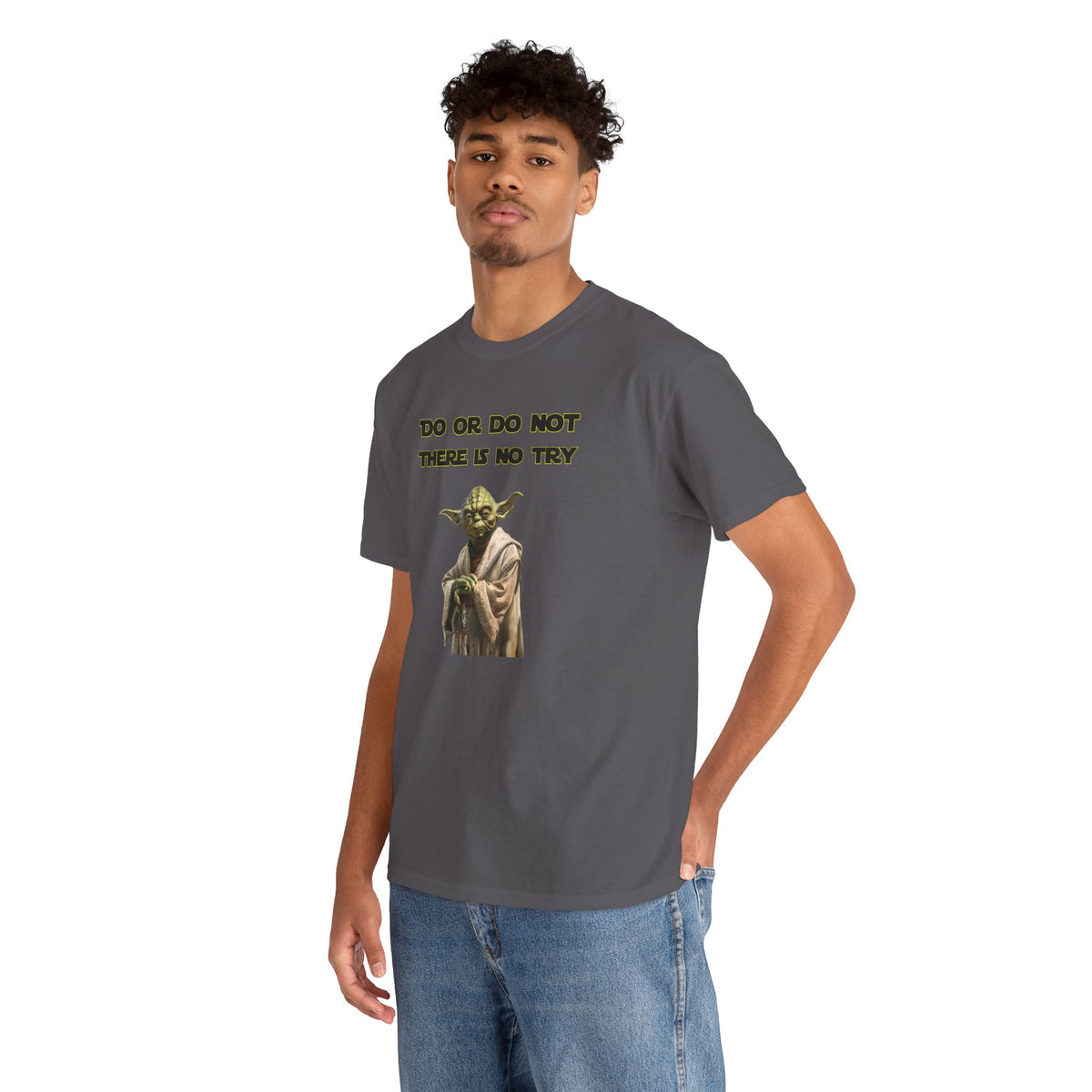 Do or Do Not, there is no try - Yoda (Star Wars) - Unisex Heavy Cotton Tee
