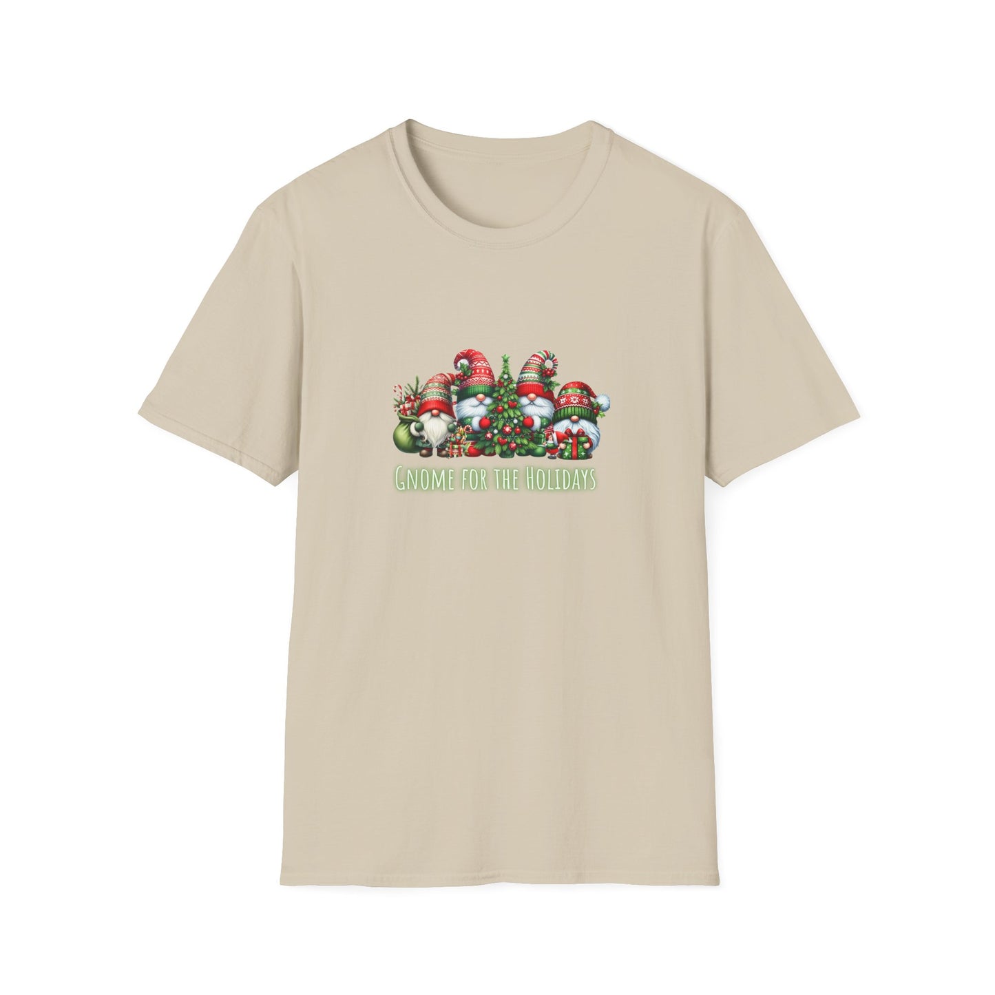 Gnome for the holidays - Unisex Softstyle T-Shirt