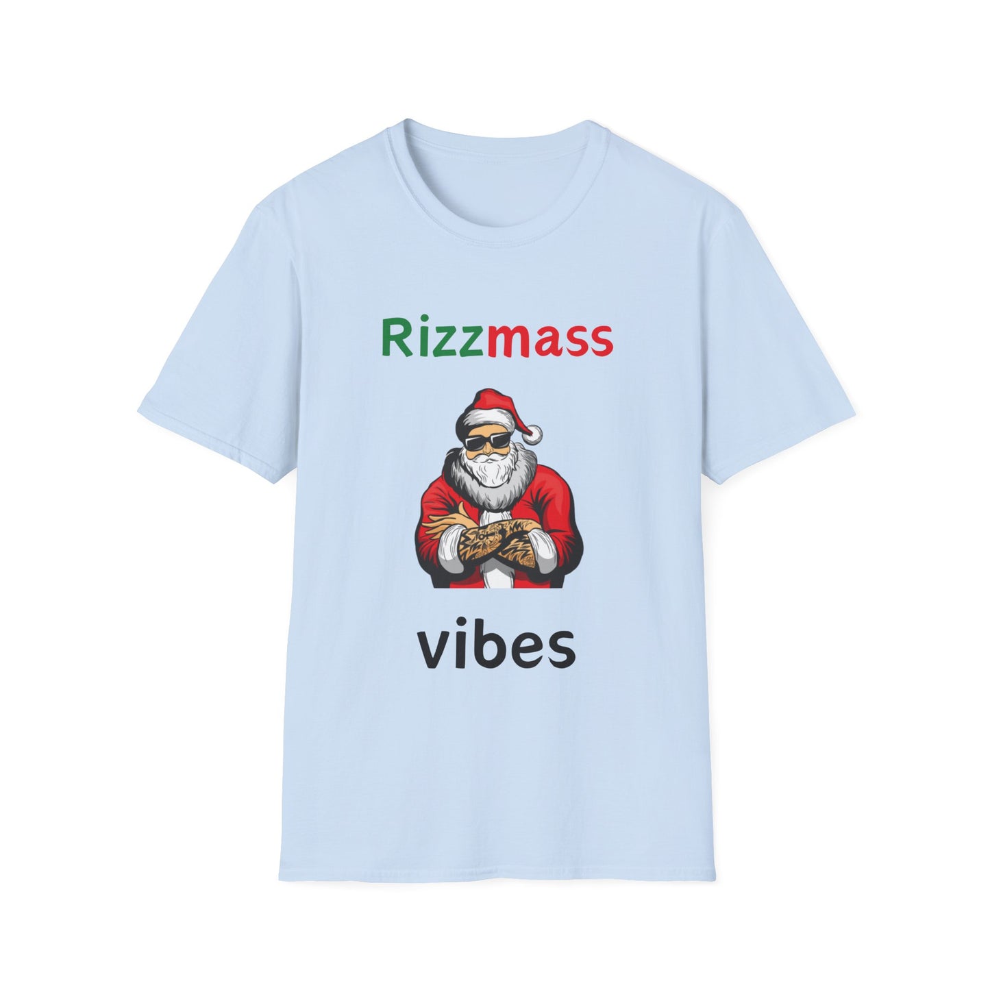 Rizzmass Vibes - Christmas - Unisex Softstyle T-Shirt