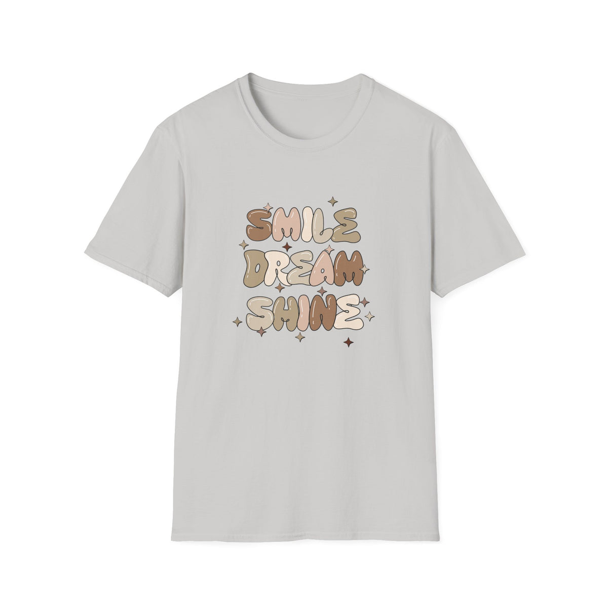 Smile Dream Shine (neutral) - Unisex Softstyle T-Shirt