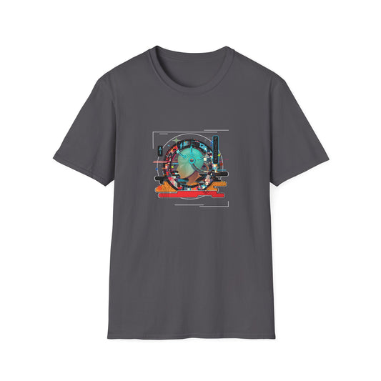 Retro Tech Future - Unisex Softstyle T-Shirt