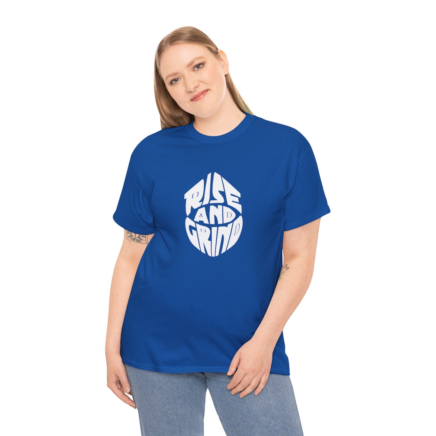 Rise and Grind - Unisex Heavy Cotton Tee