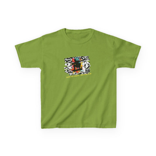 Skate the Streets - Own Your Flow - Youth / Kids Heavy Cotton™ Tee