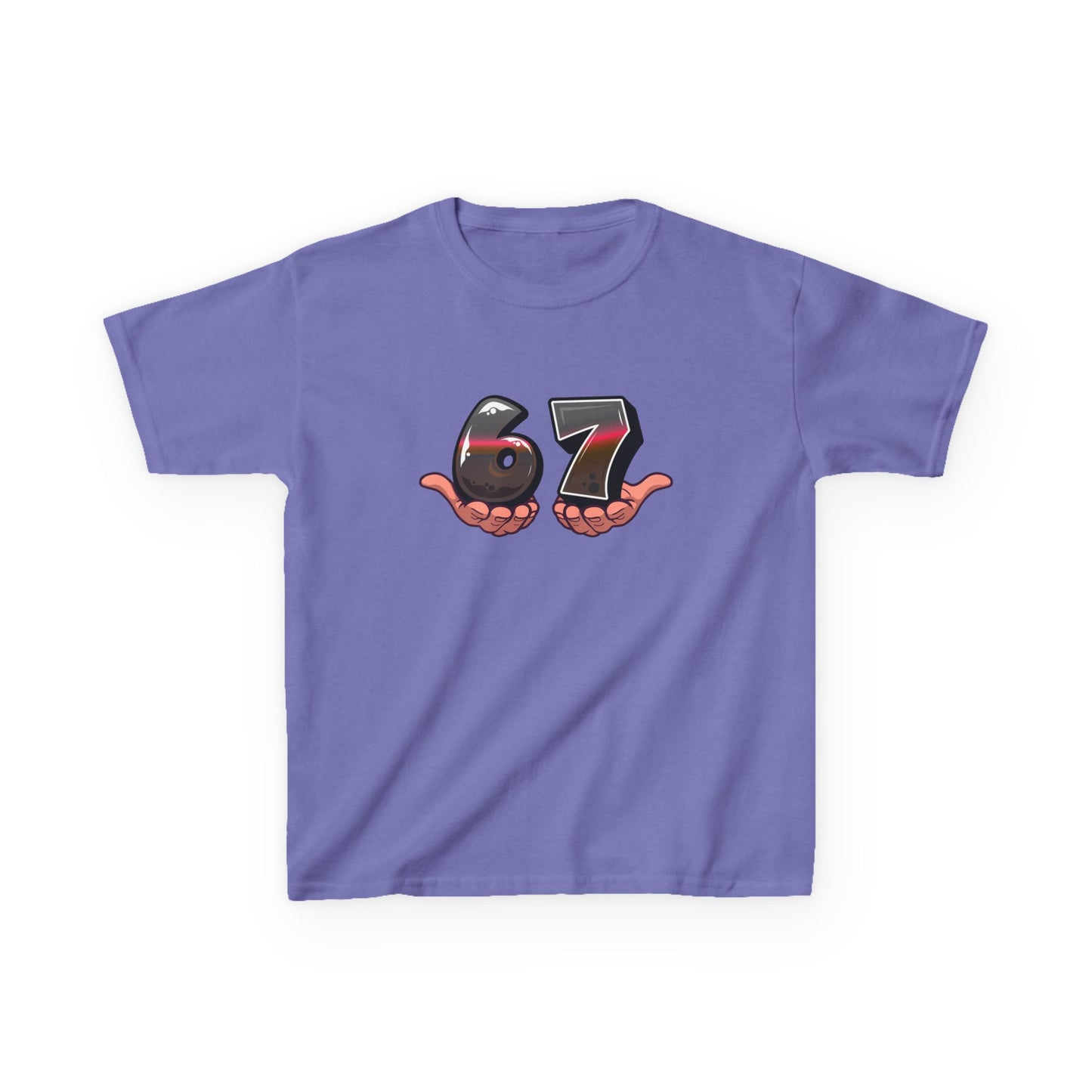 6-7 (black) - Youth / Kids Heavy Cotton™ Tee