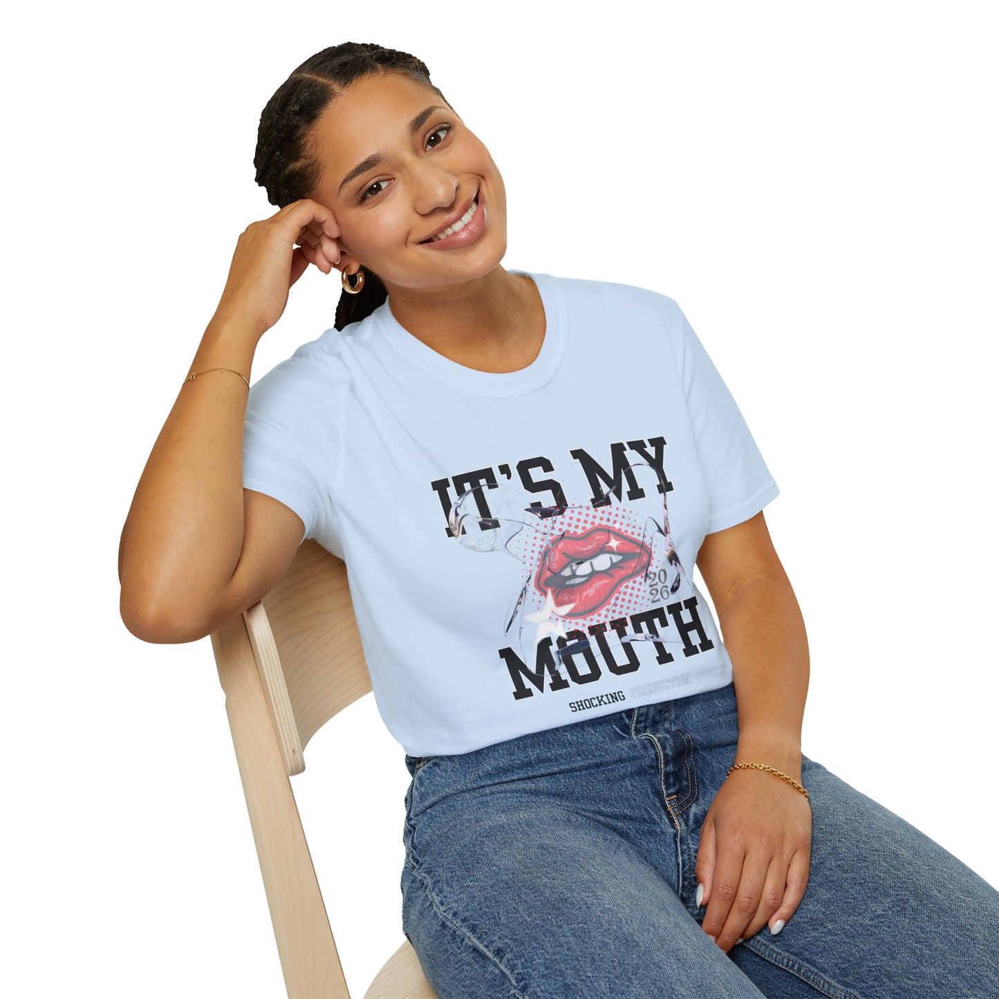 It's My Mouth - Unisex Softstyle T-Shirt