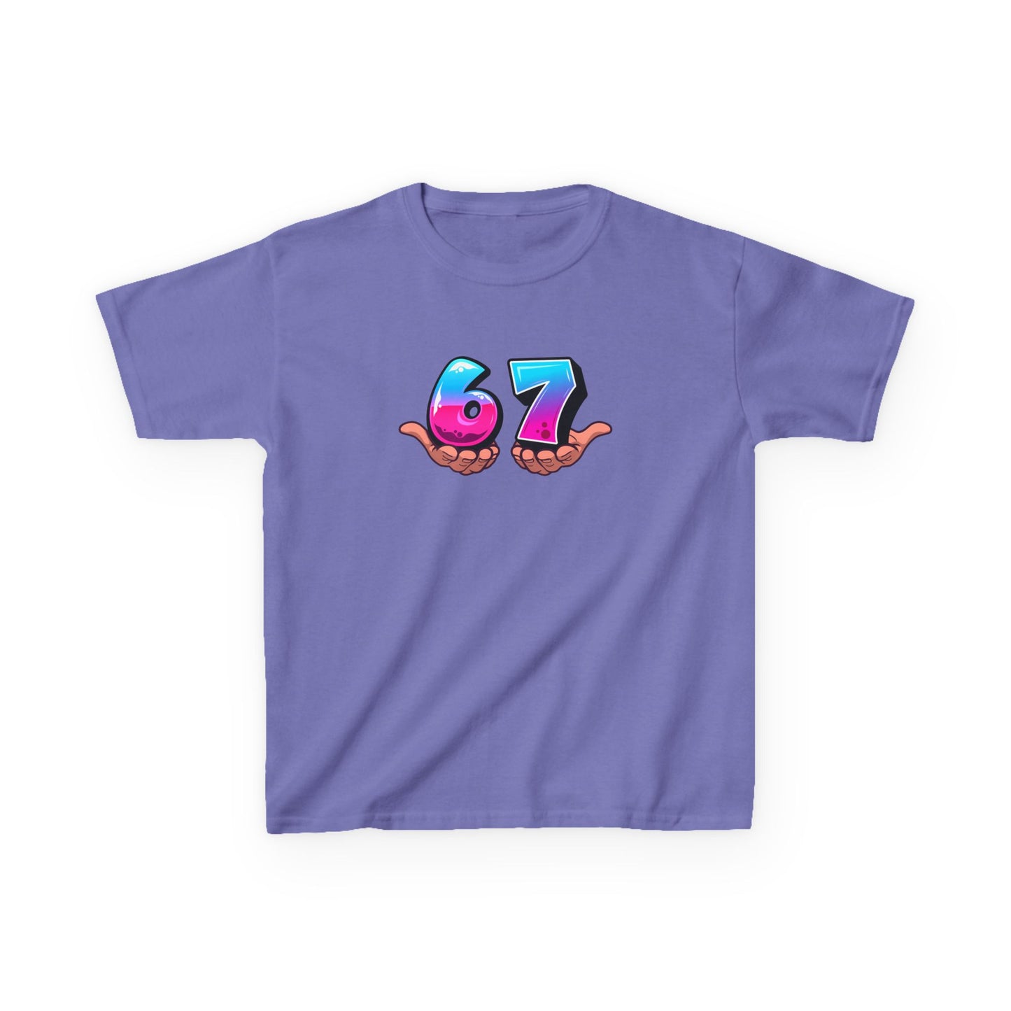 6-7 (pink) - Youth / Kids Heavy Cotton™ Tee