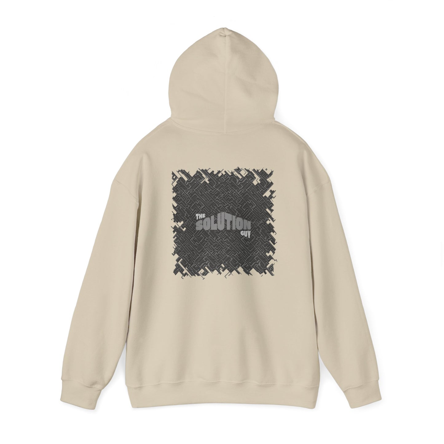The Solution Guy (printed on back) - Modern Vibes - Unisex Heavy Blend™ Hooded Sweatshirt