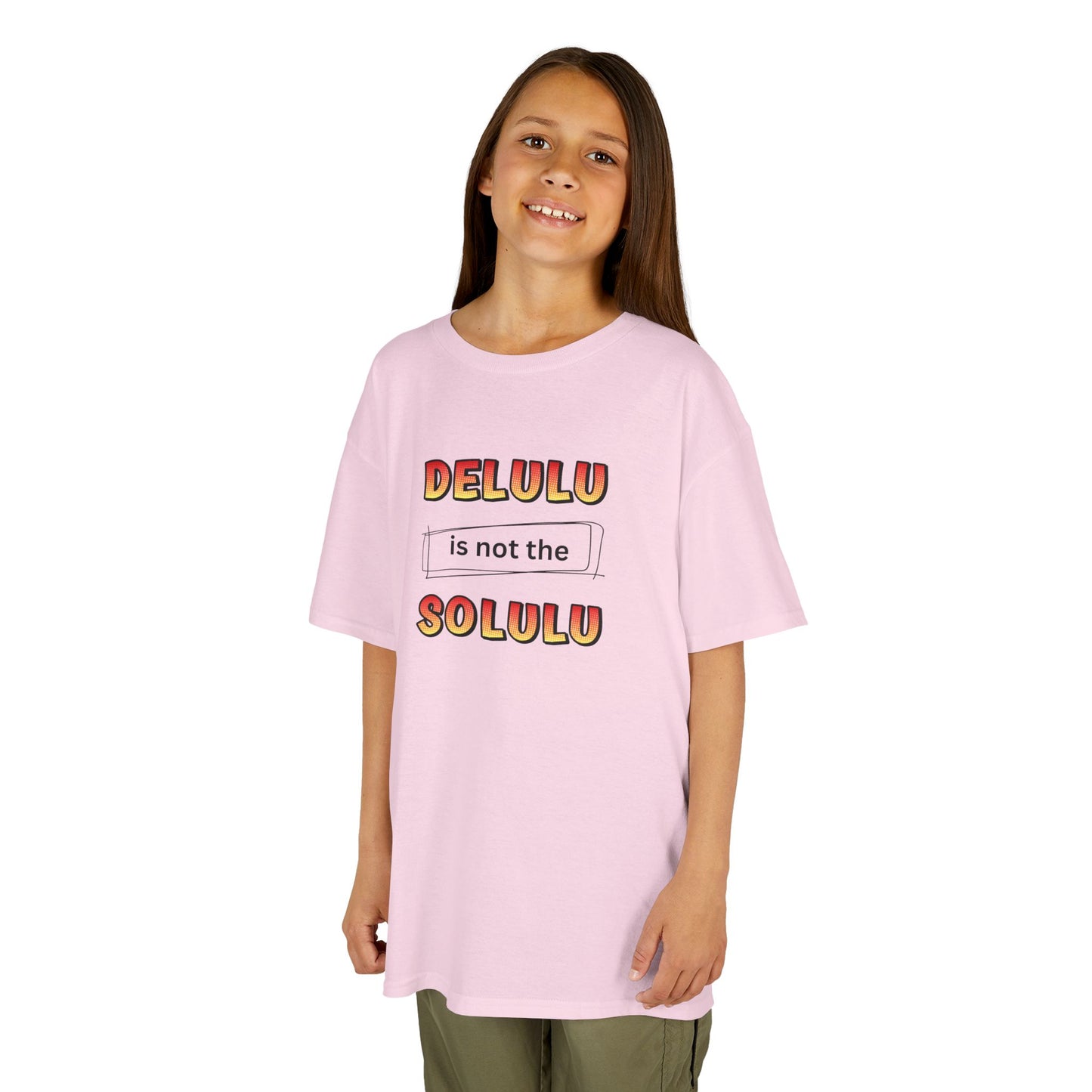 Delulu is not the Solulu - Youth / Kids Heavy Cotton™ Tee