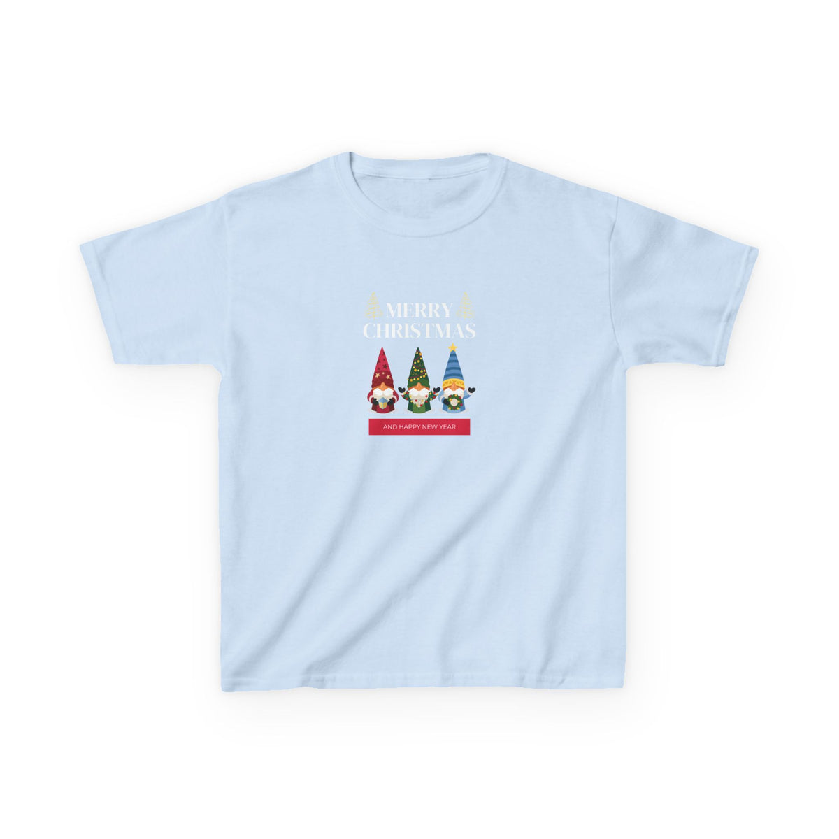 Merry Christmas 3 gnomes - Youth/Kids Heavy Cotton Tee