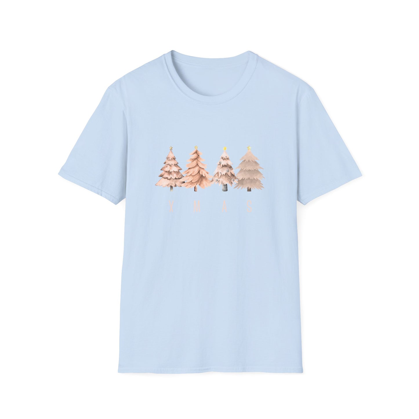XMAS trees (Neutral) - Unisex Softstyle T-Shirt
